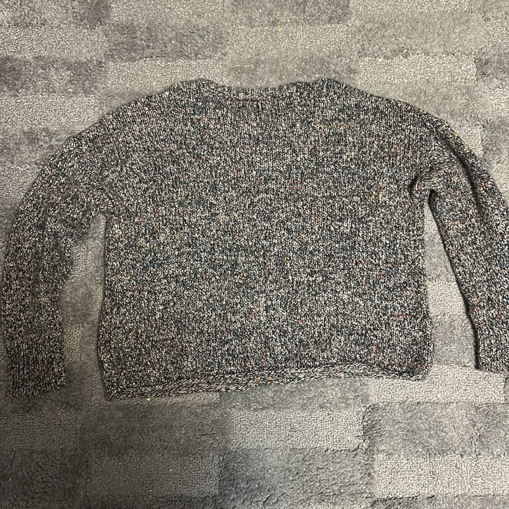 Universal Thread Grey Multi-Color Thread Knit Sweater - Picture 2 of 4